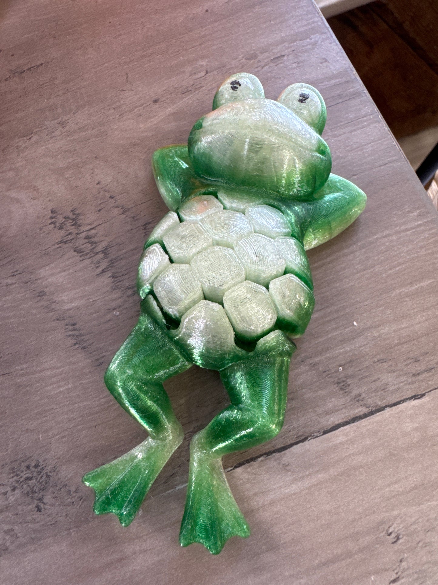 3D Flexi Resting Frog