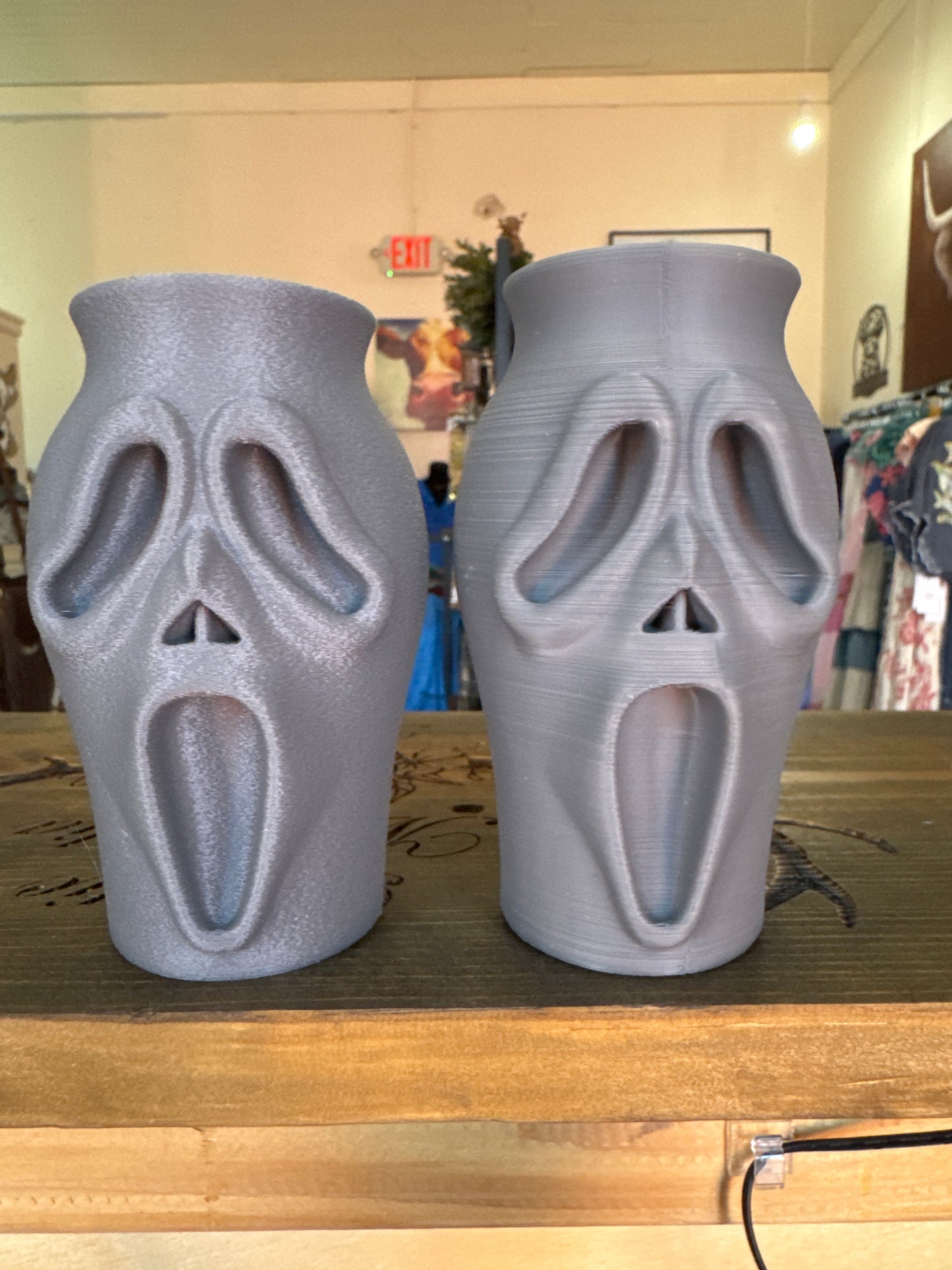 3d Ghost Face Vase