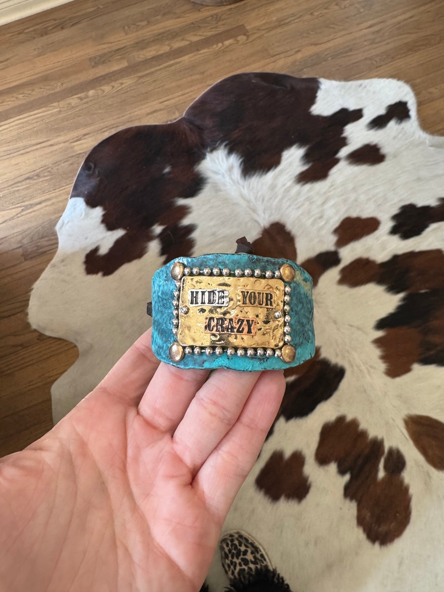Hide your crazy Cuff Bracelet