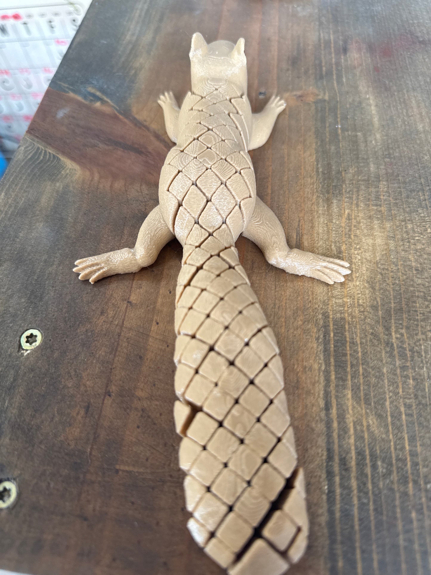 3D Large Flexi Squirrel