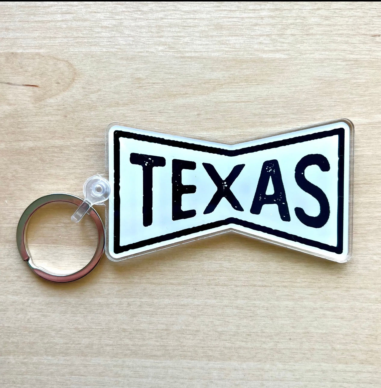 Texas Acrylic Keychain