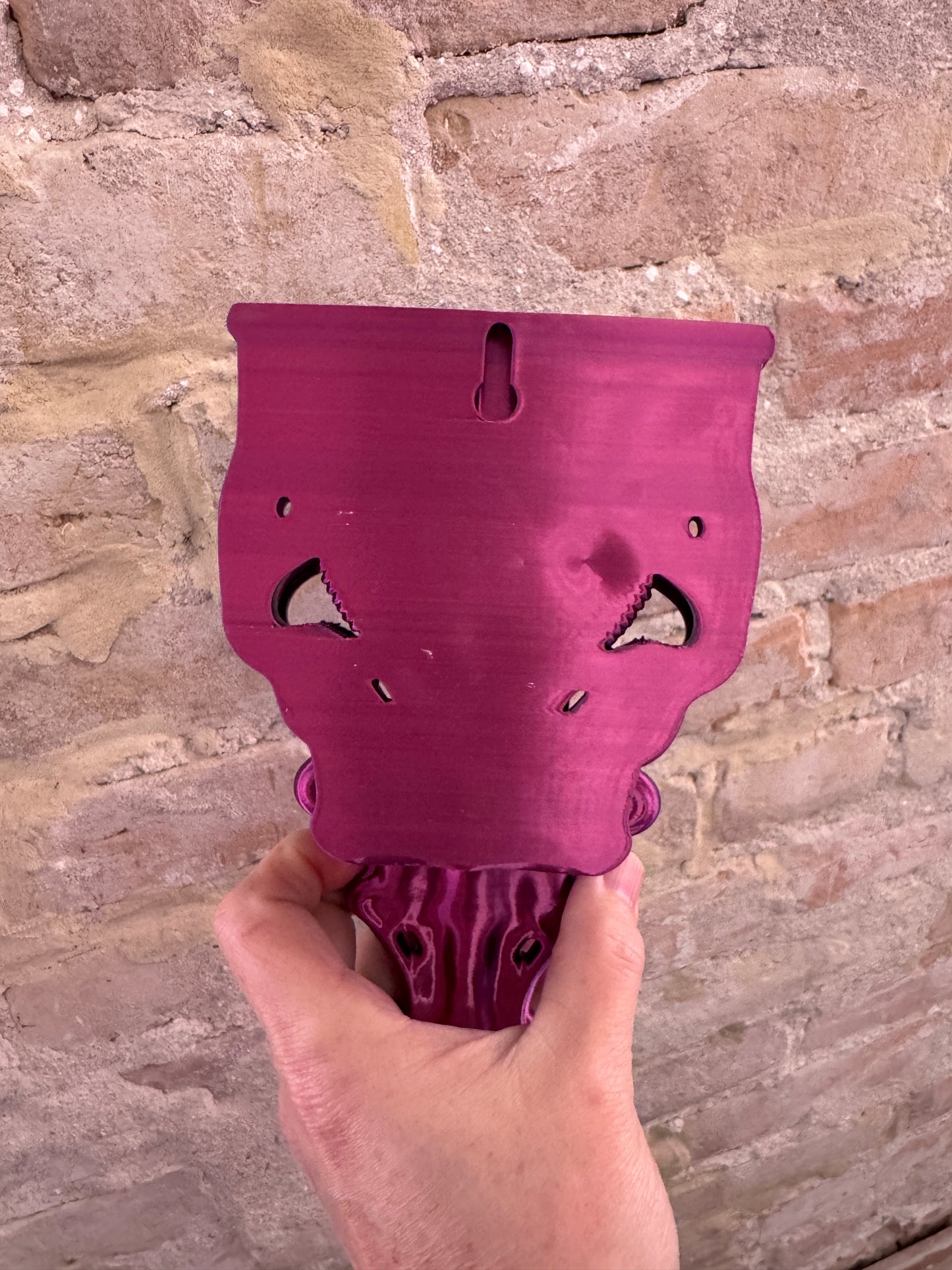 3D Alien Wall Shelf Mount