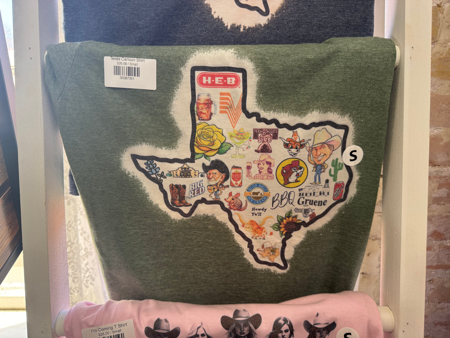 Texas Cartoon Shirt