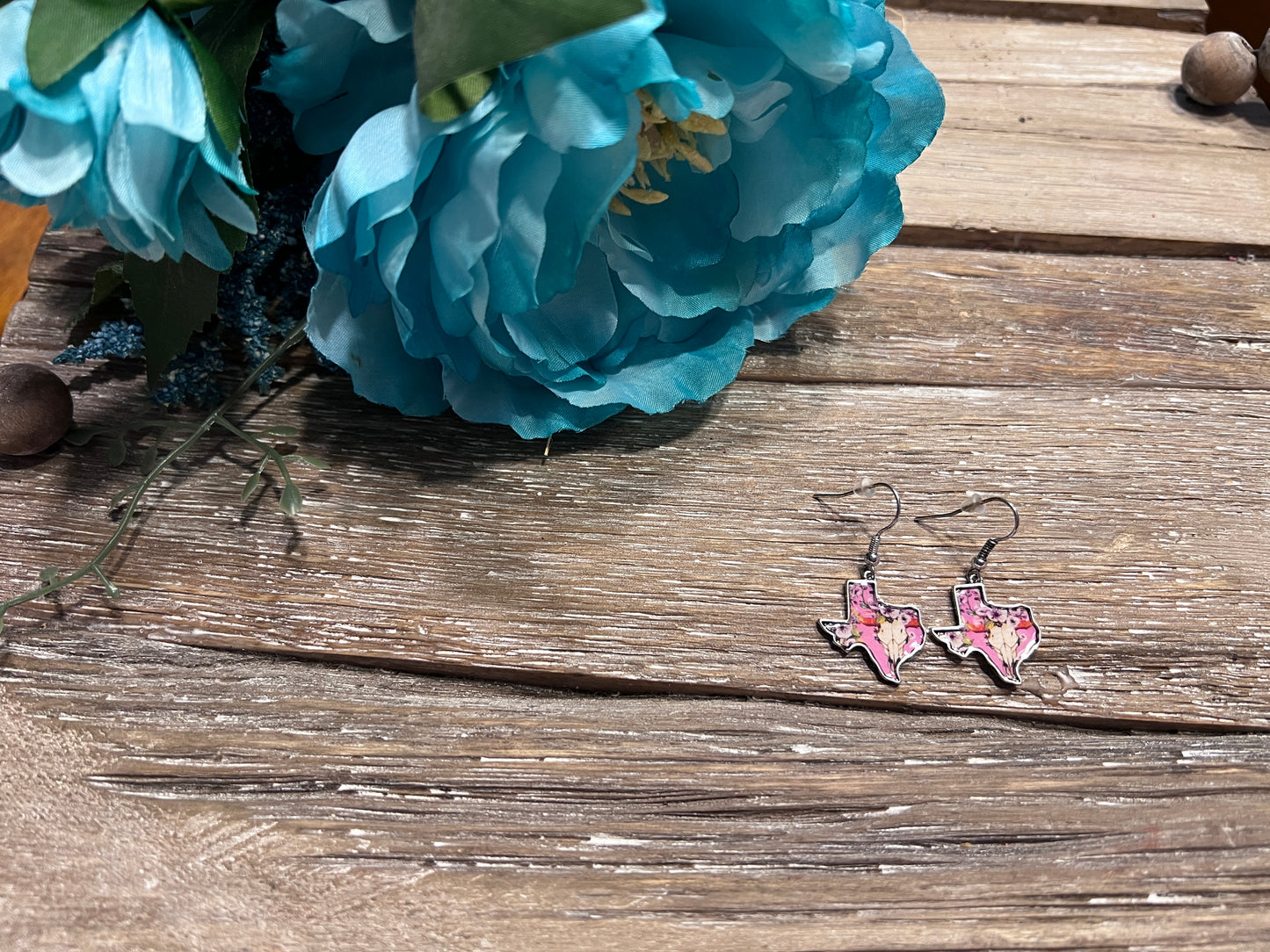 Steer Head Texas Earrings