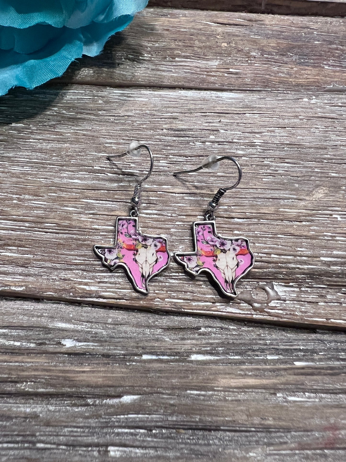 Steer Head Texas Earrings