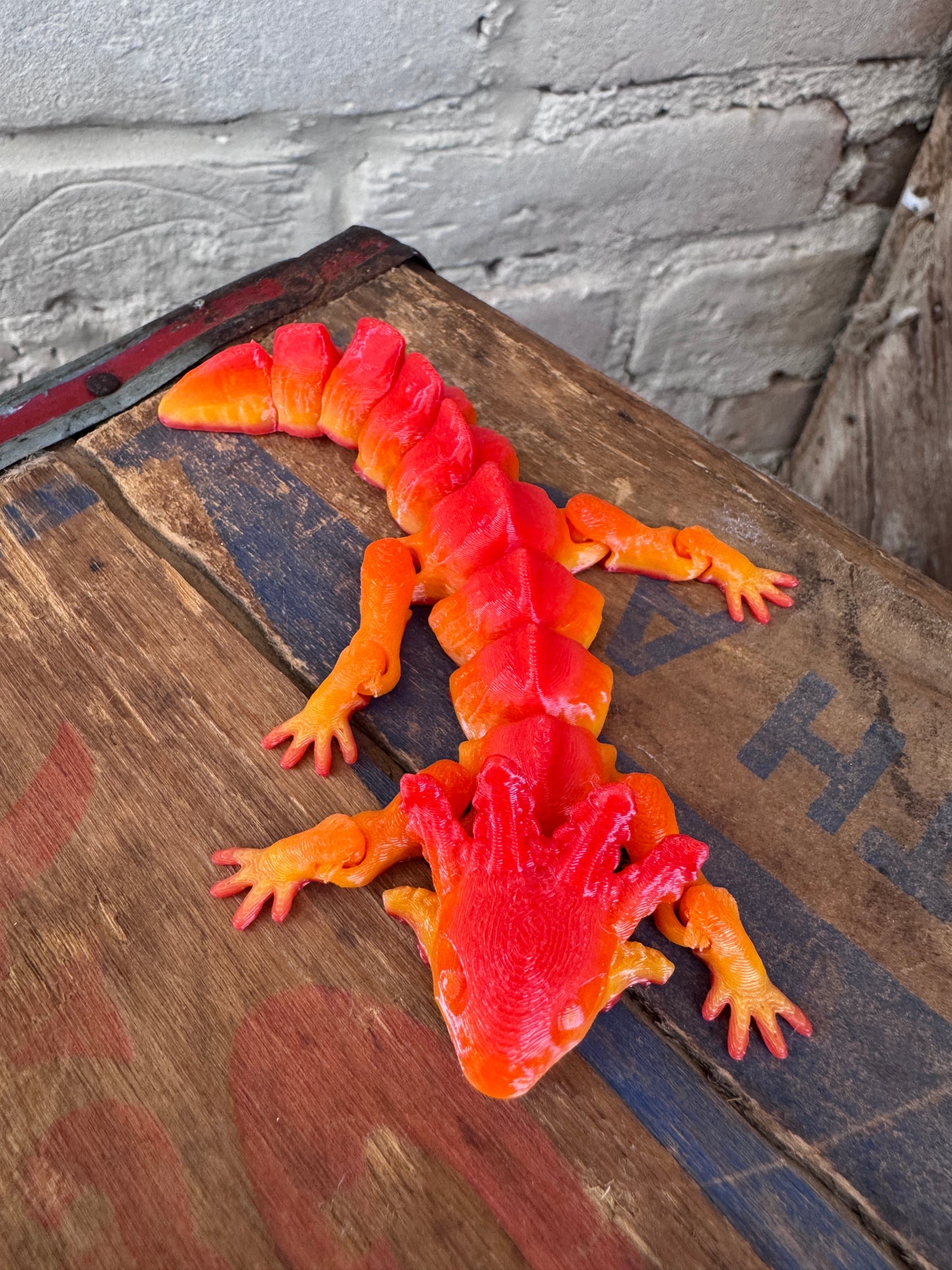 3D Spiky Axolotl