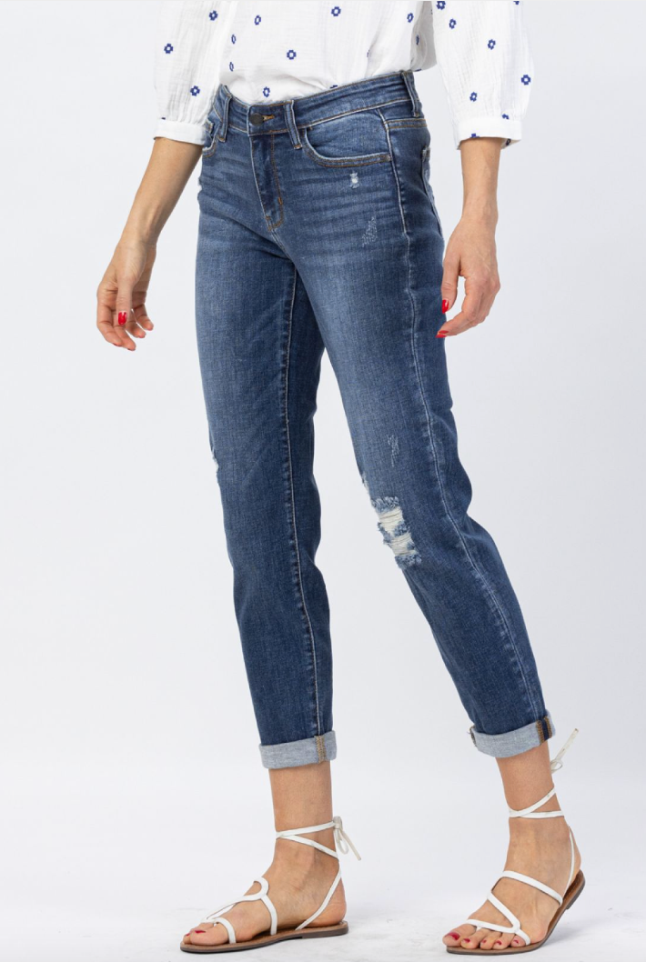 Night Life Mid Rise Jeans