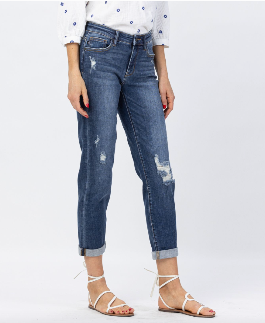 Night Life Mid Rise Jeans