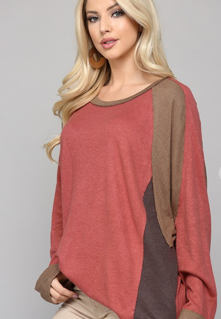 Mocha Rose Dream Top