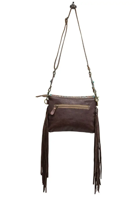 Pecos Leather Fringe Bag