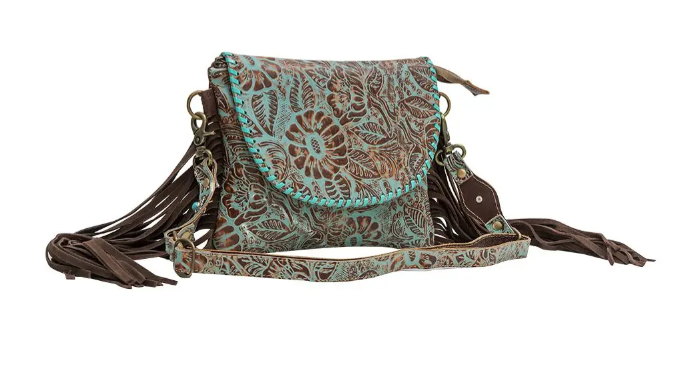 Pecos Leather Fringe Bag