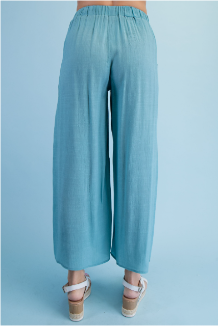 Embroidered Relaxed Fit Pants
