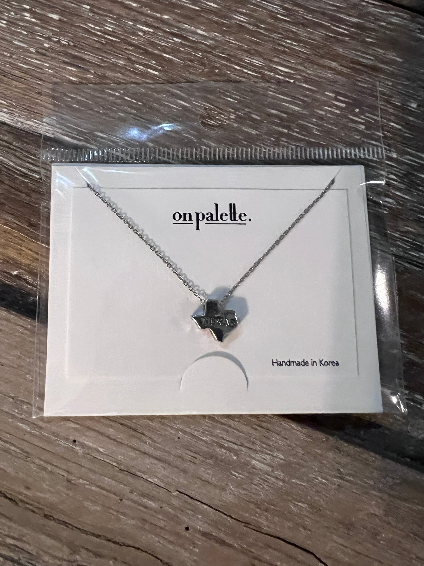 Silver Texas Necklace