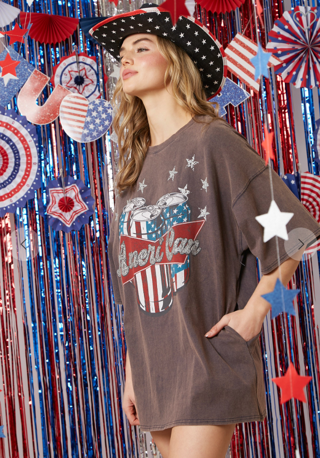 American TShirt Dress