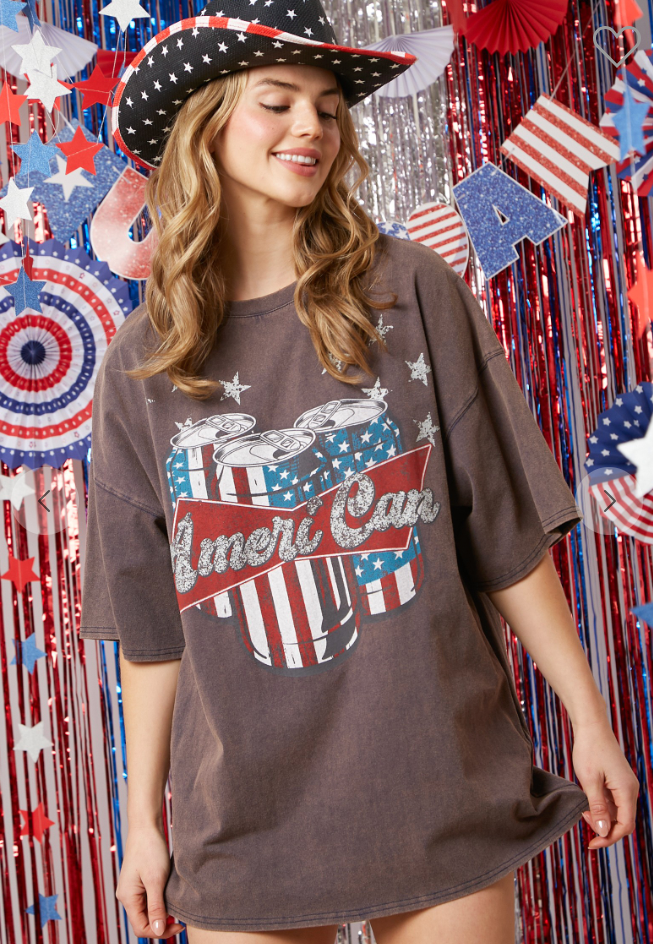 American TShirt Dress