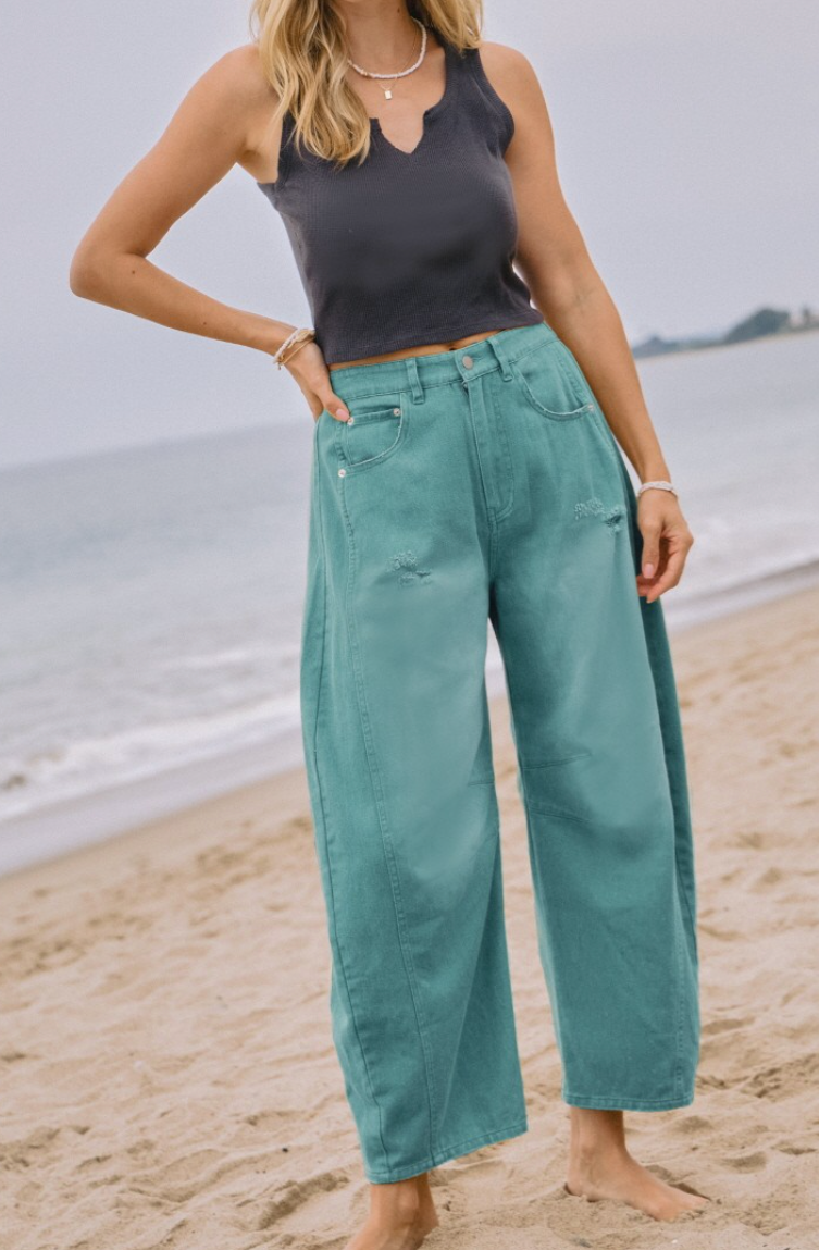 Oh So Cute Barrel Pants