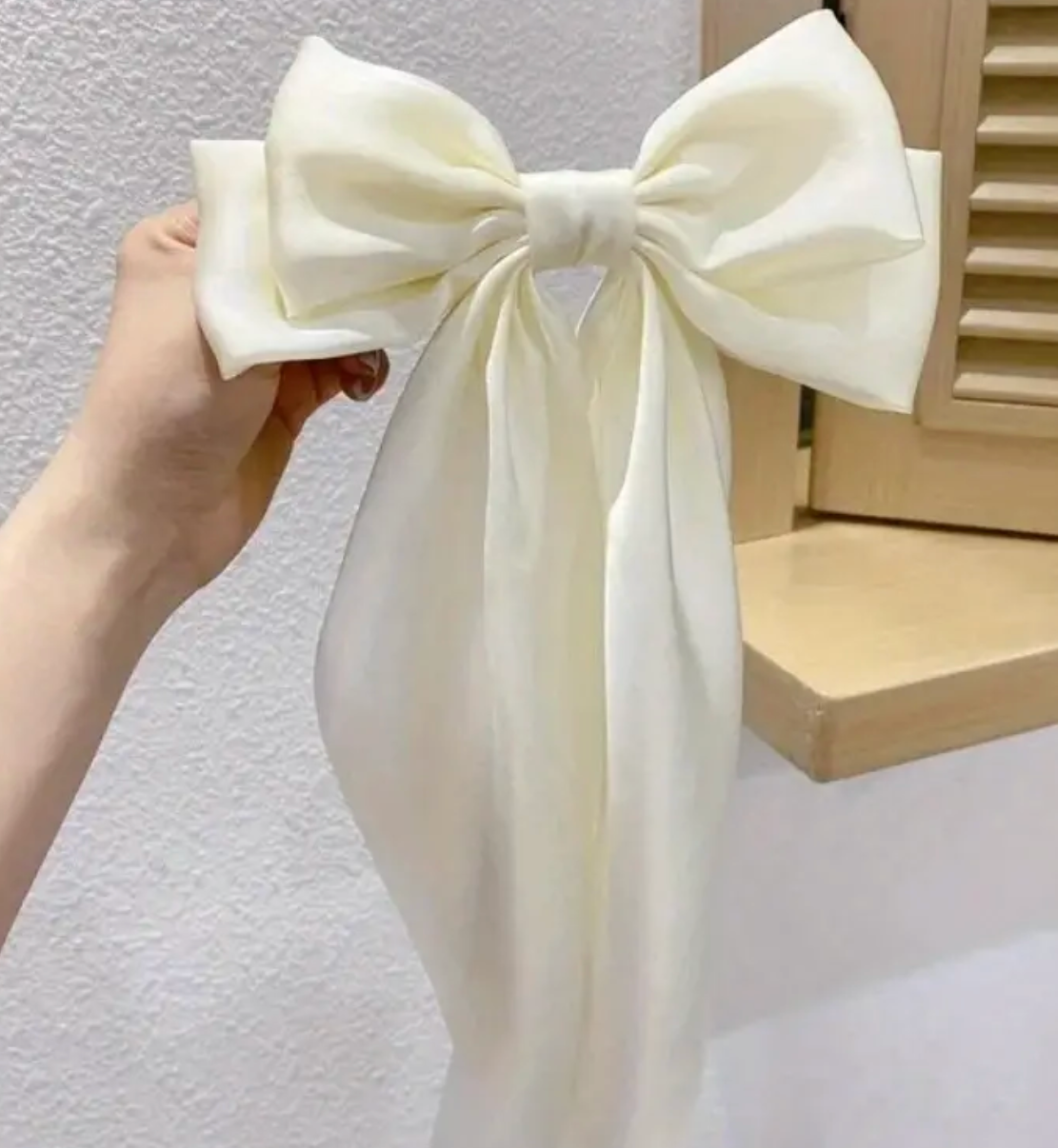 Satin Hair Bow