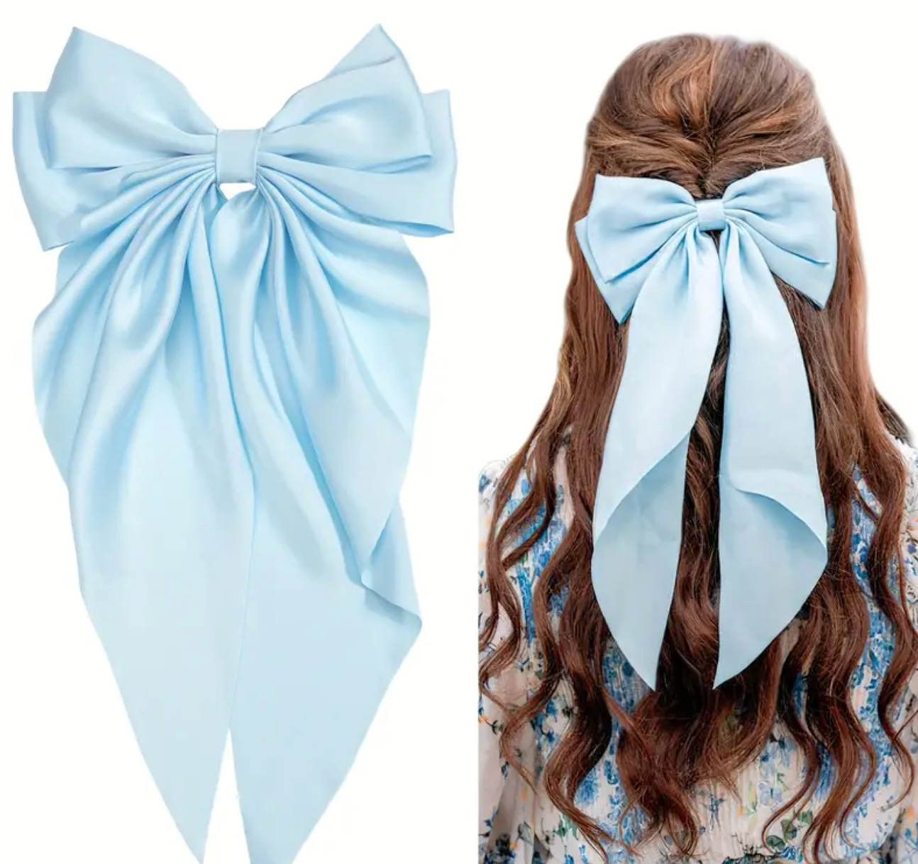 Satin Hair Bow
