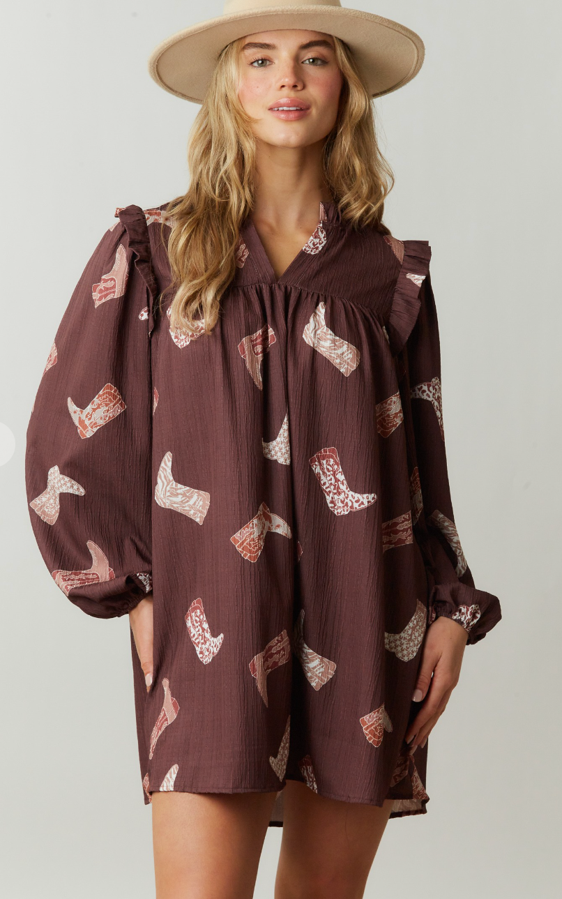 Kick The Dust Up Dress