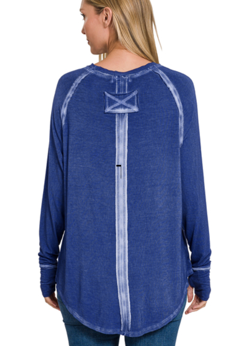 Callie Vintage Long Sleeve Top