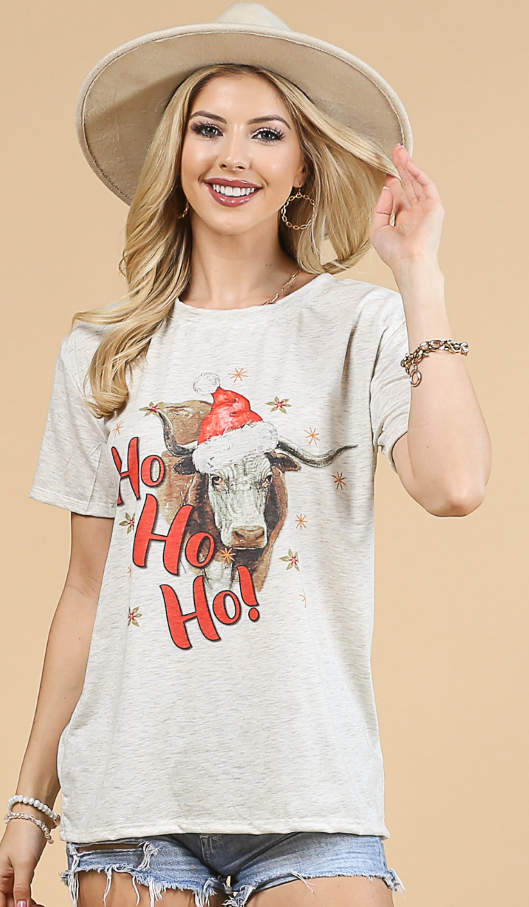 Christmas Cow T-Shirt