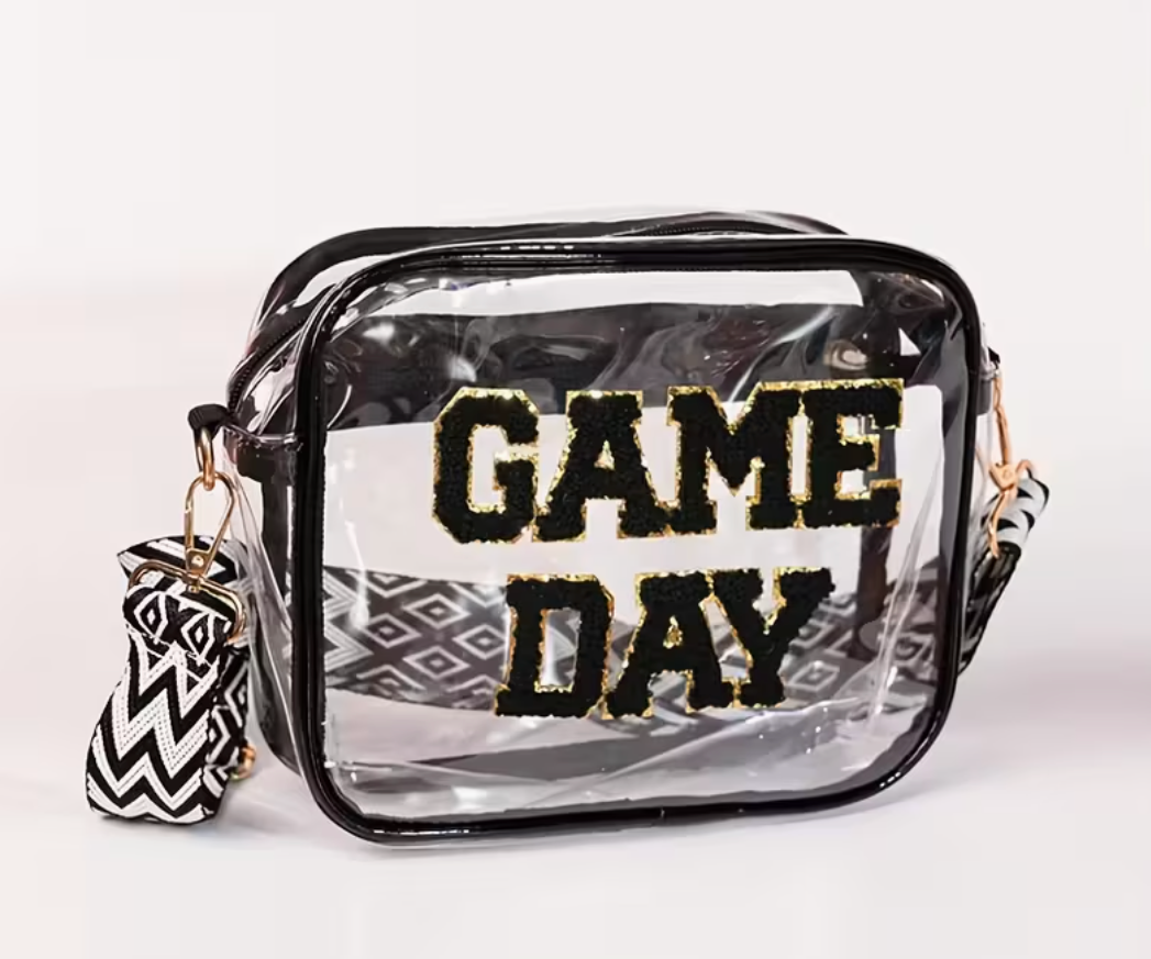 Clear Game Day Purse