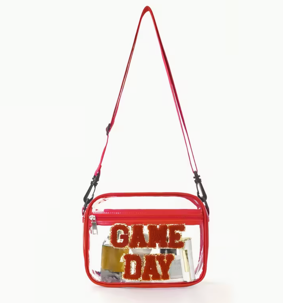 Clear Game Day Purse