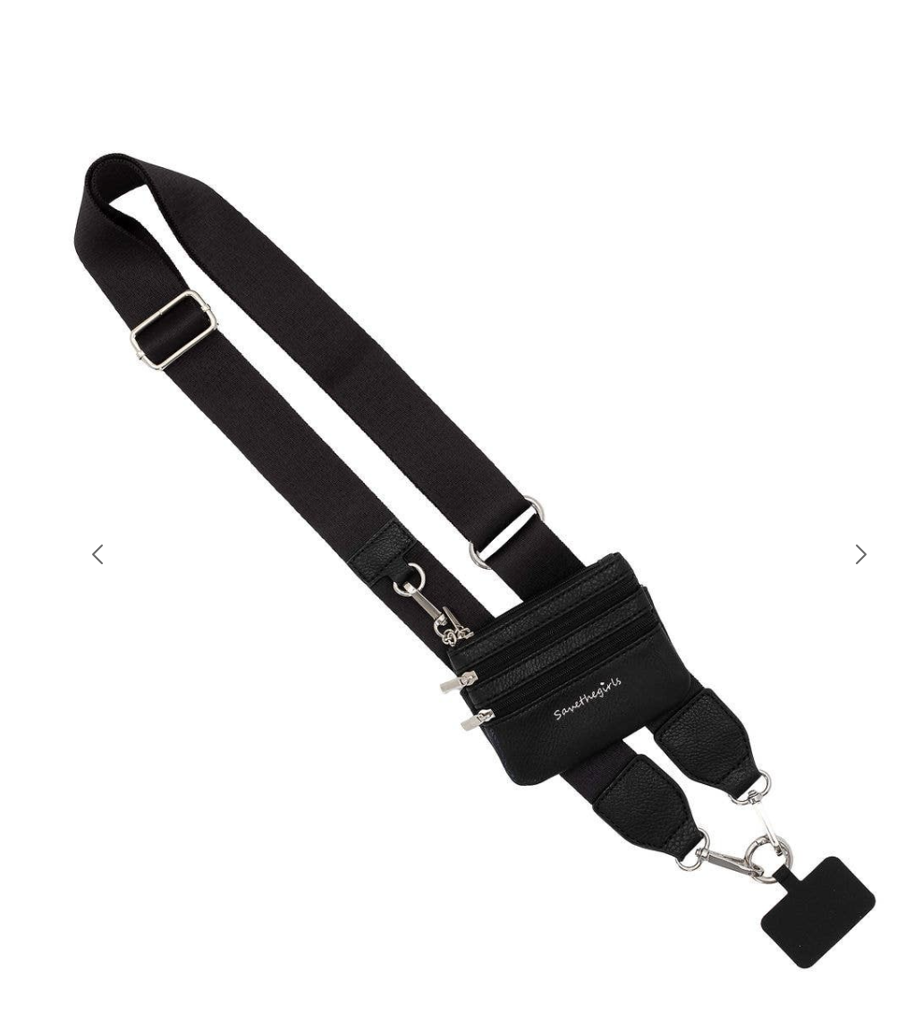 Clip & Go Phone Strap with Pouch