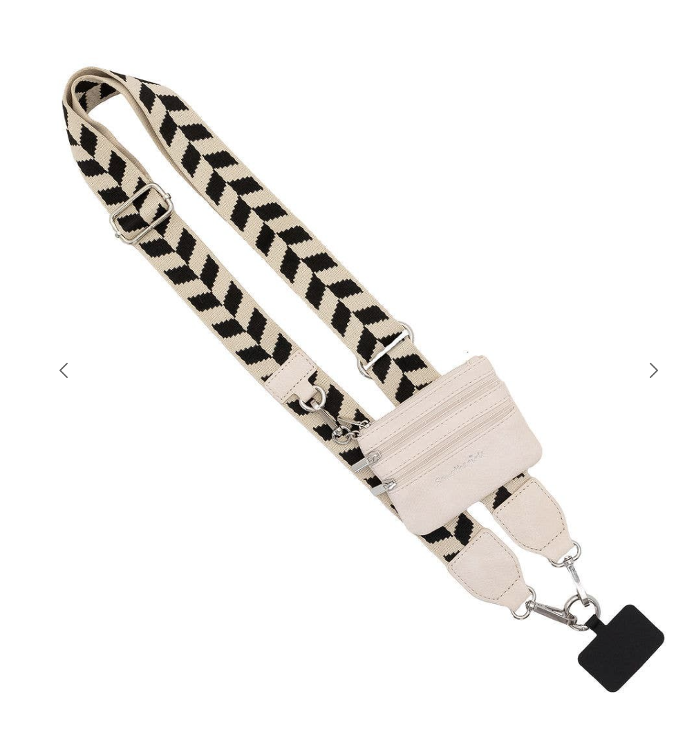Clip & Go Phone Strap with Pouch