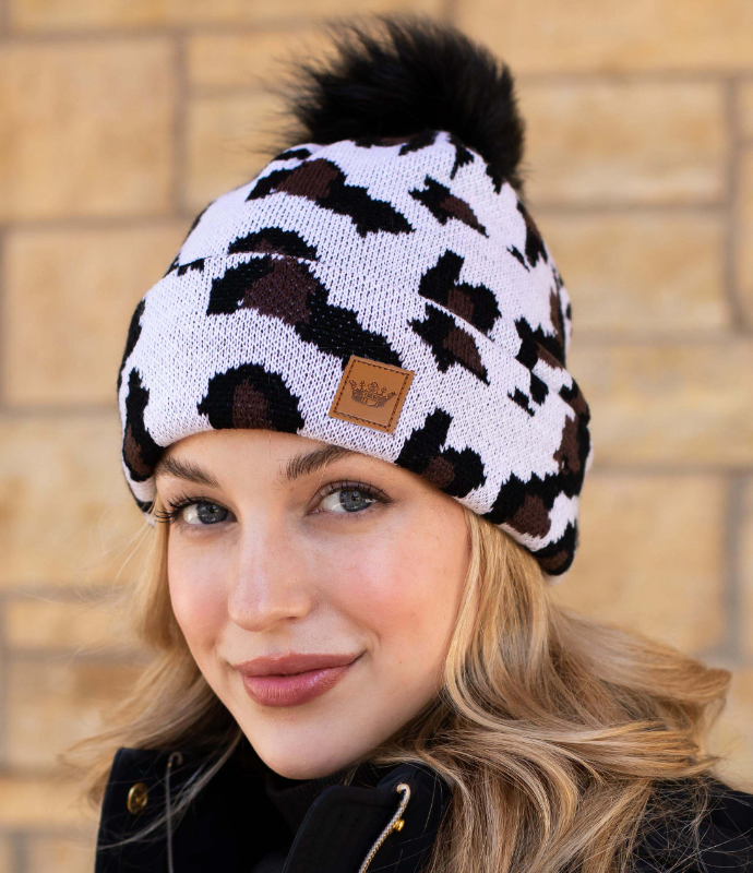 Pom Pom Beanie Cap