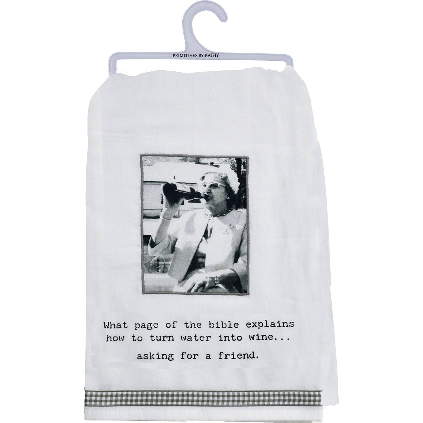 How To Turn Water Into Wine Kitchen Towel
