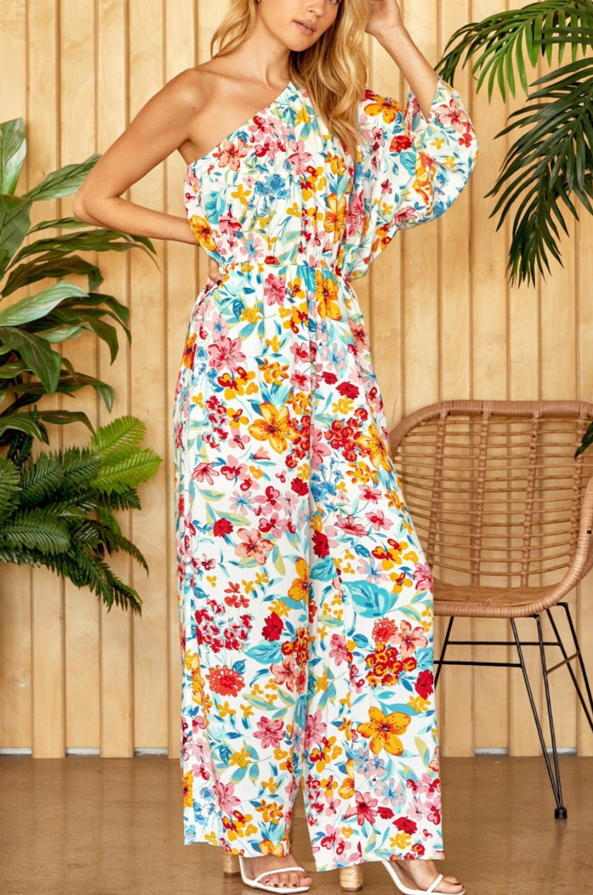 Floral Dreams Romper