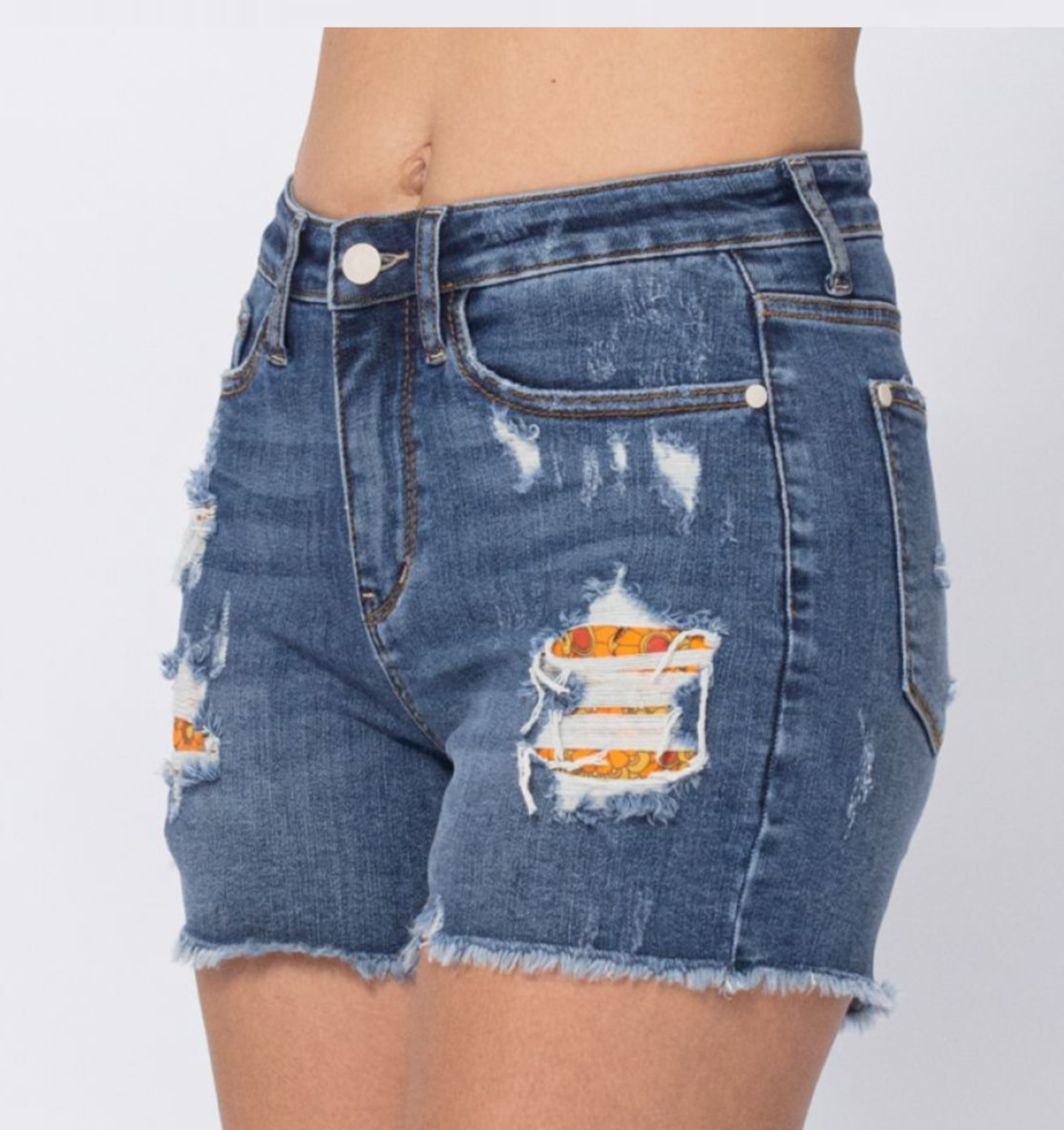Flower Patch Judy Blue Shorts