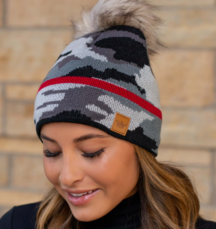 Pom Pom Beanie Cap