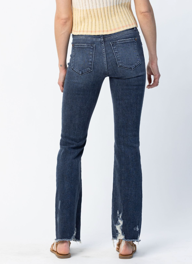 Roll With Me Judy Blue Destroyed Jeans