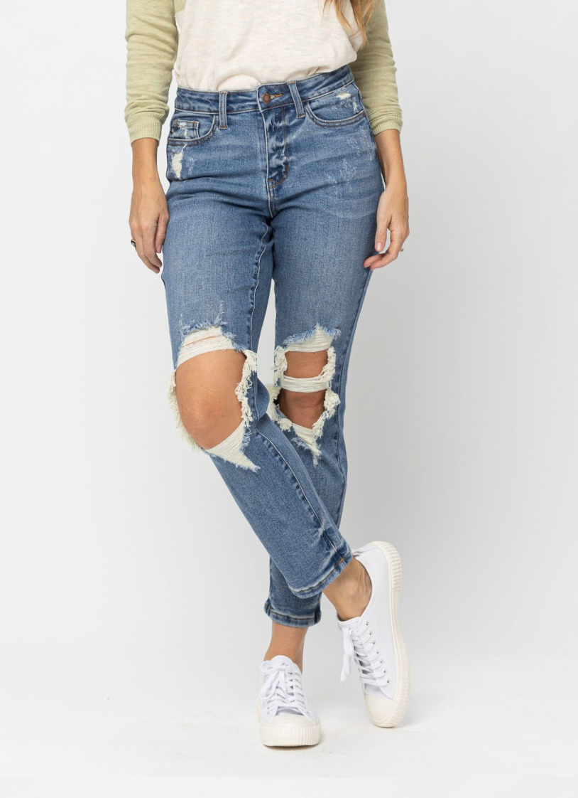 Sweep Me Away High Waist Judy Blue Jeans