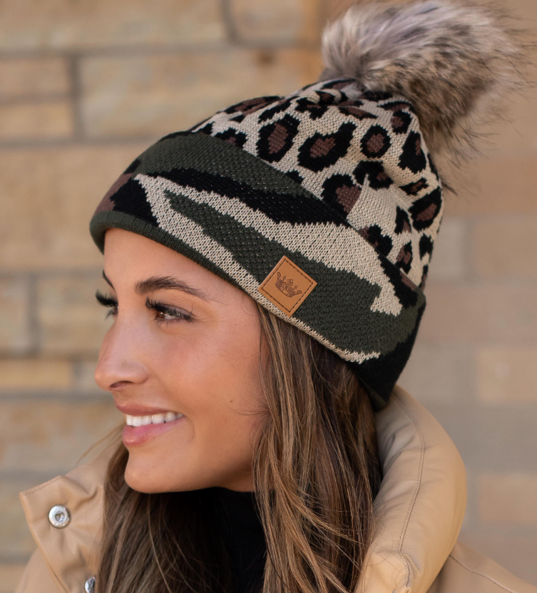 Pom Pom Beanie Cap