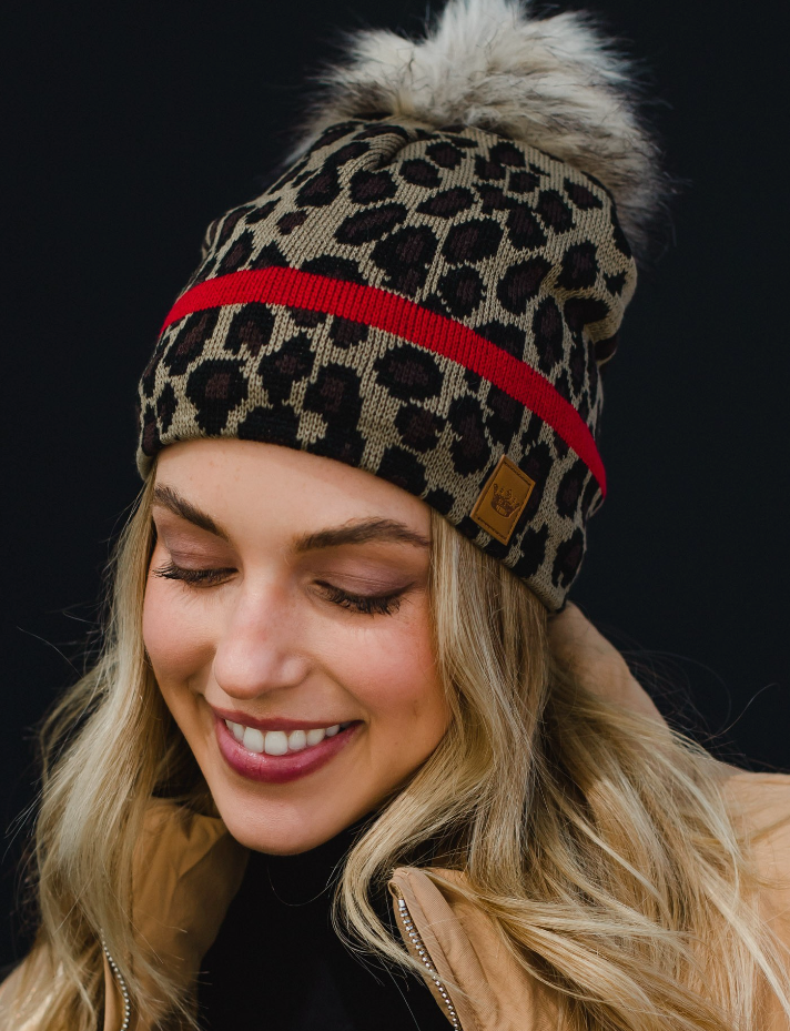 Pom Pom Beanie Cap