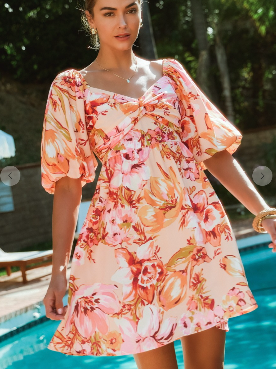 Peach Fuzz Dress