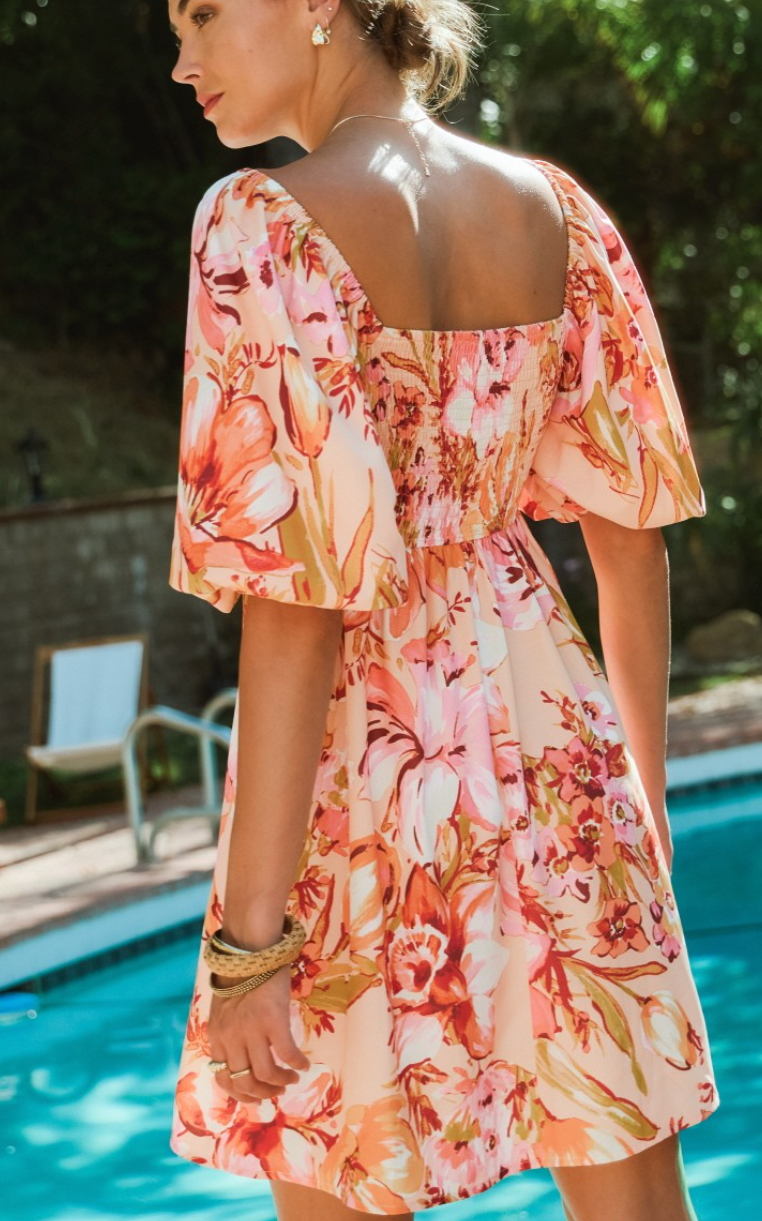 Peach Fuzz Dress