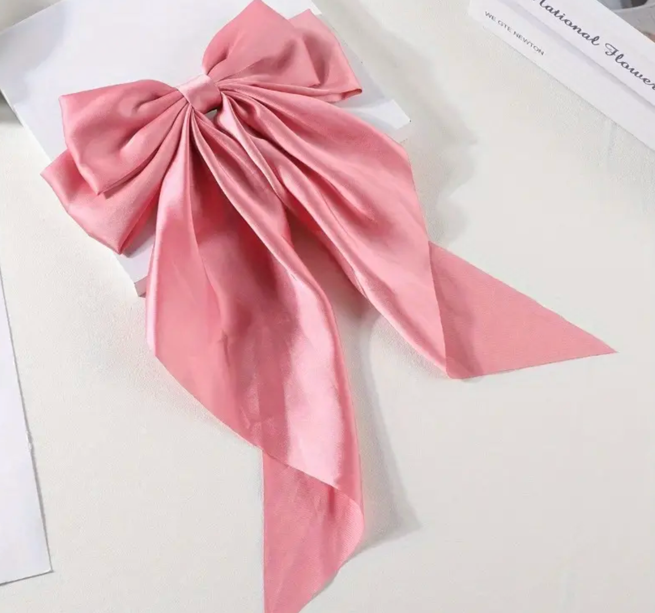 Satin Hair Bow