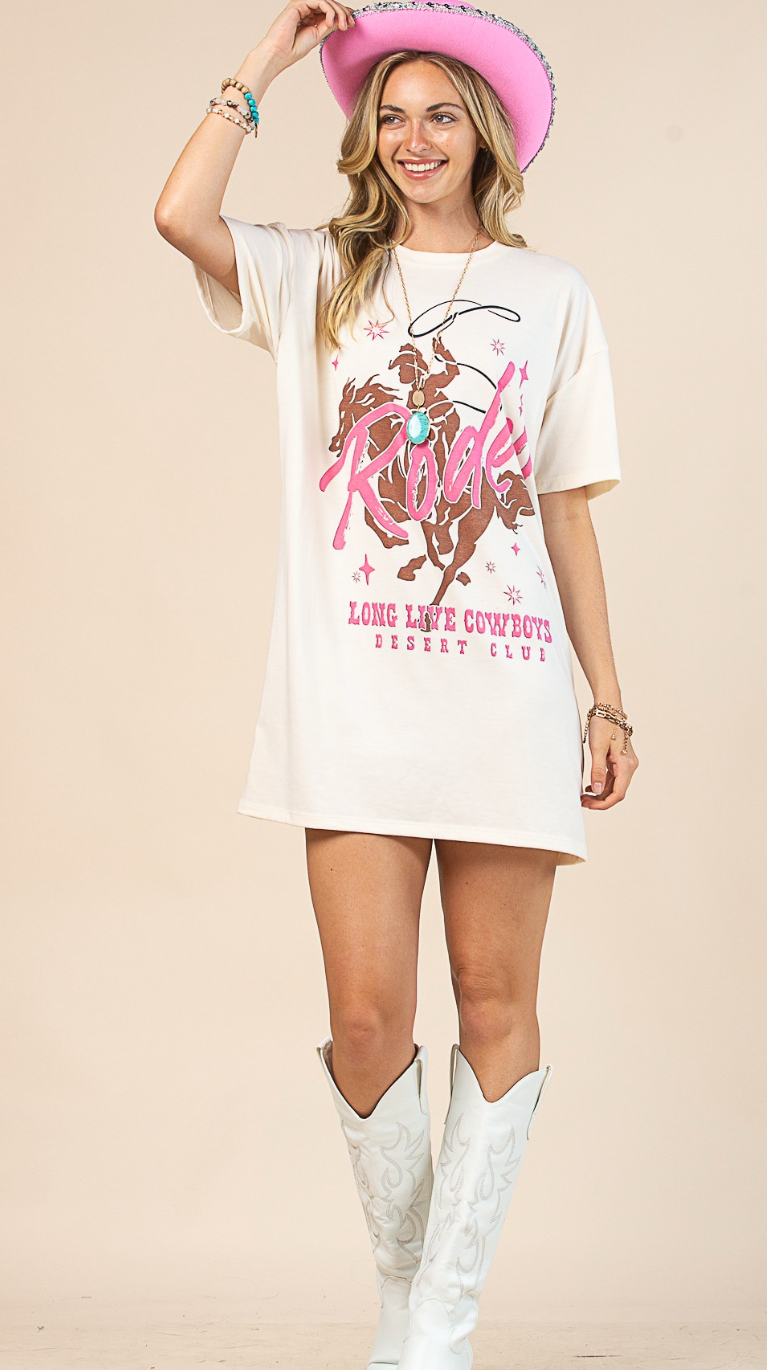 Rodeo T-Shirt Dress