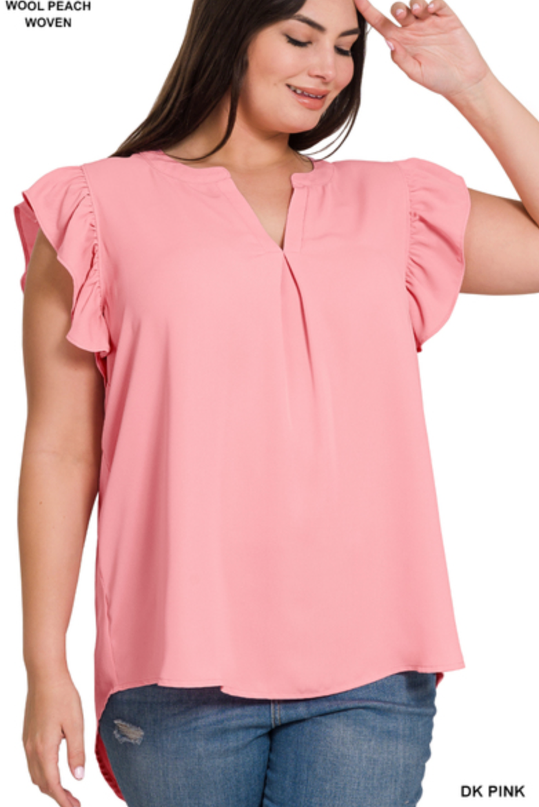 Romantic Ruffles Top