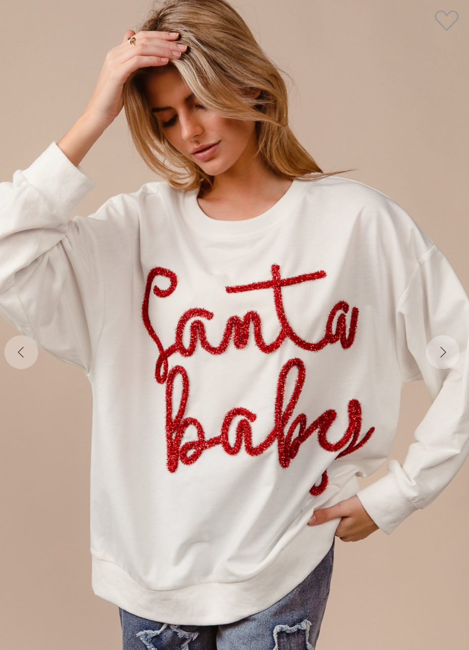 Santa Baby Top