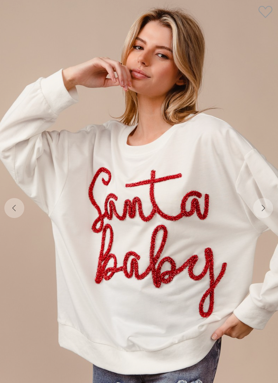 Santa Baby Top