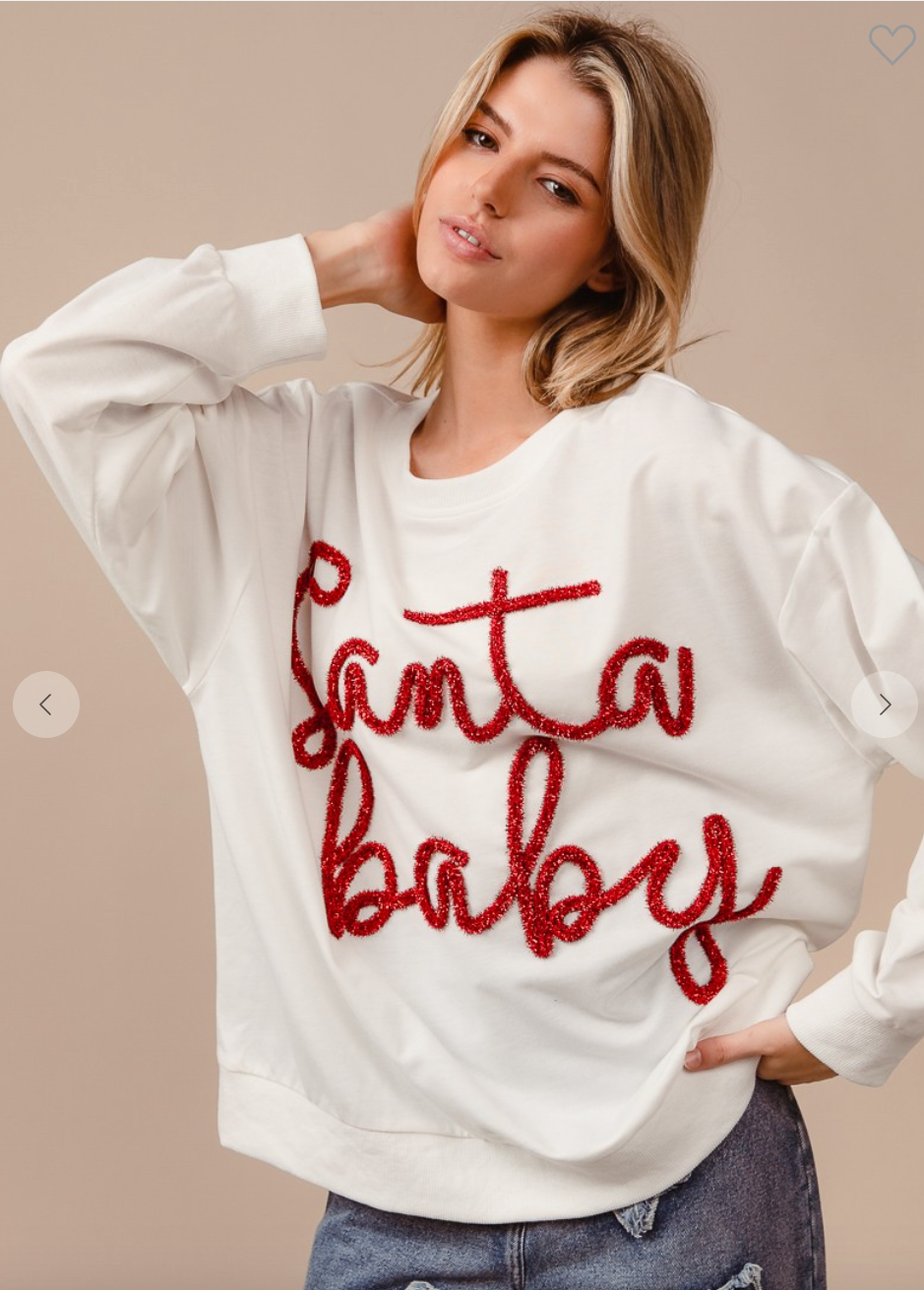 Santa Baby Top