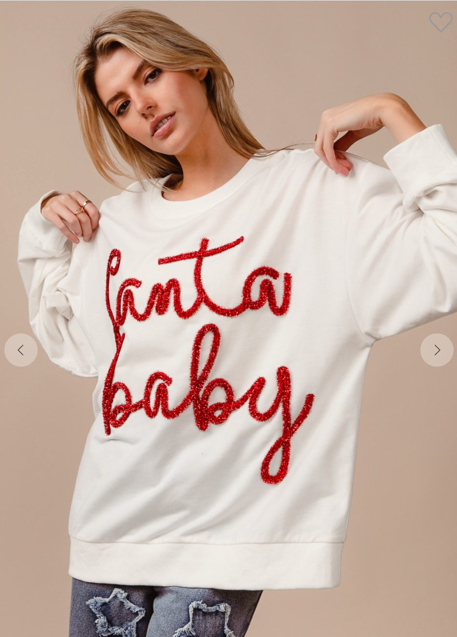 Santa Baby Top