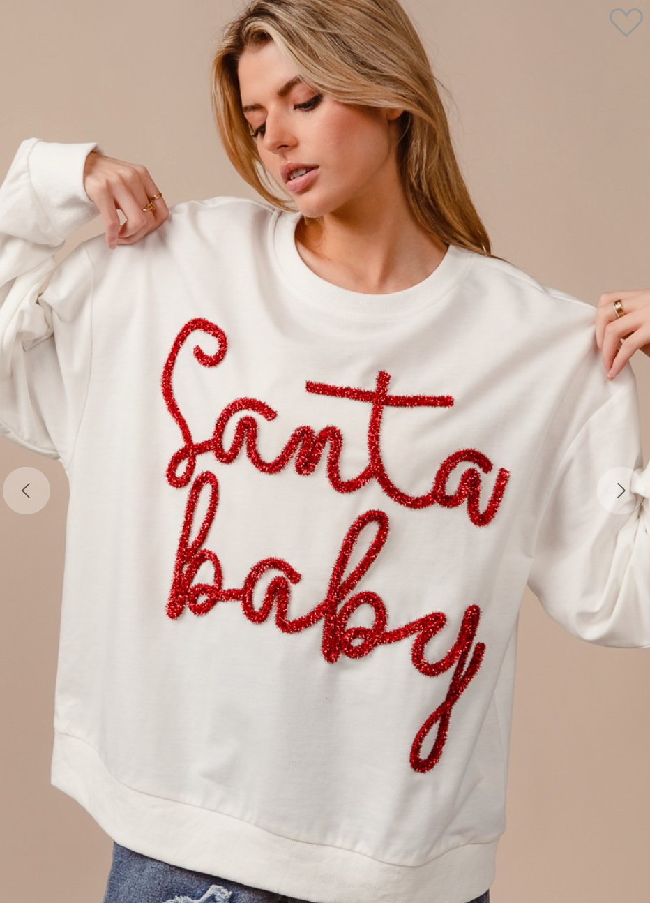 Santa Baby Top
