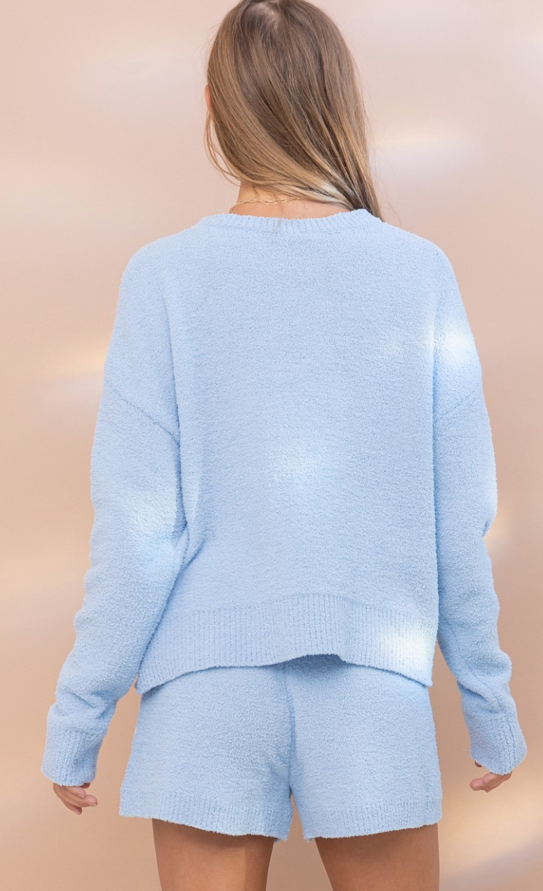 Cozy Soft Smiley Top and Short Set