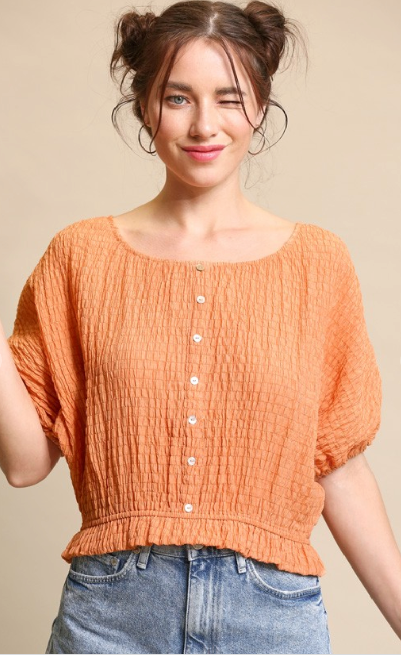 Smocked Love Top